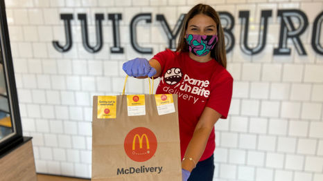 Bada ba ba baaaaaa... me ENCANTA que McDonald's ya esté en Dame Un Bite