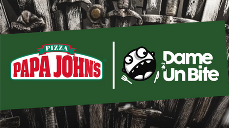 Promoción Papa John's PR y Dame Un Bite