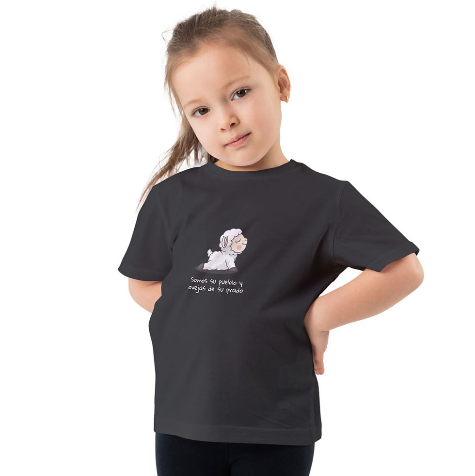 Miniatura: Camiseta infantil | Ovejas de su prado