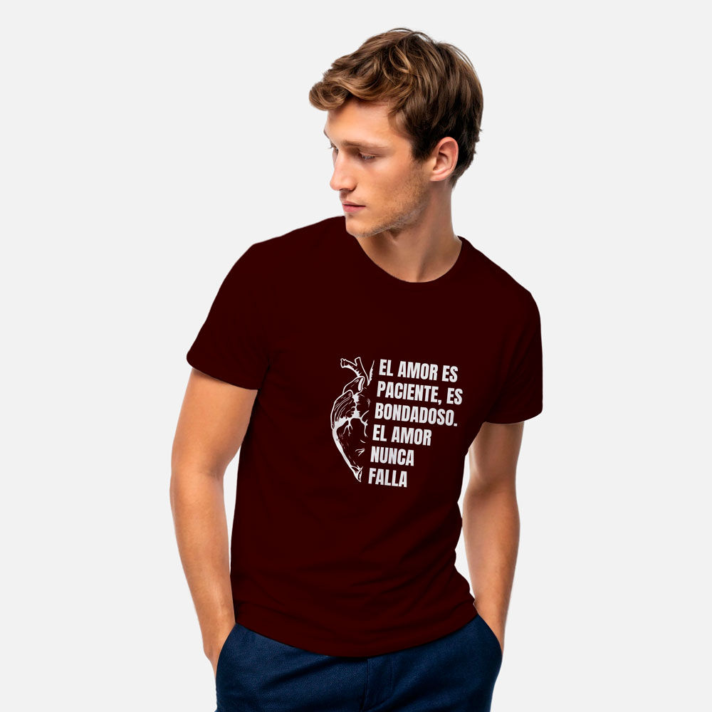 Camiseta Hombre | El amor es paciente