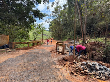 Rosário da Limeira inicia ampliação da Ponte Maria Dalva, na estrada para Belisário