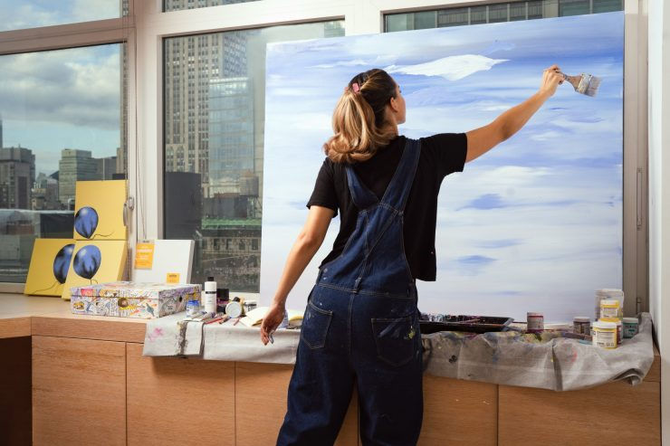 Rosana Auqué Toti « The Balloon Girl », la nature en toile de fond d’une artiste lumineuse