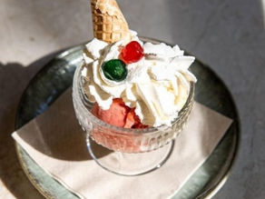 Chez Girotti, on a goûté une glace qui nous fait fondre
