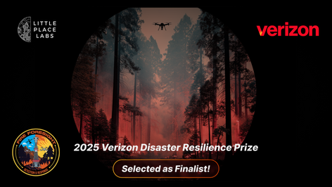 Little Place Labs Named Finalist in 2025 Verizon Disaster Resilience Prize with Wildfire Platform Fire Foresight