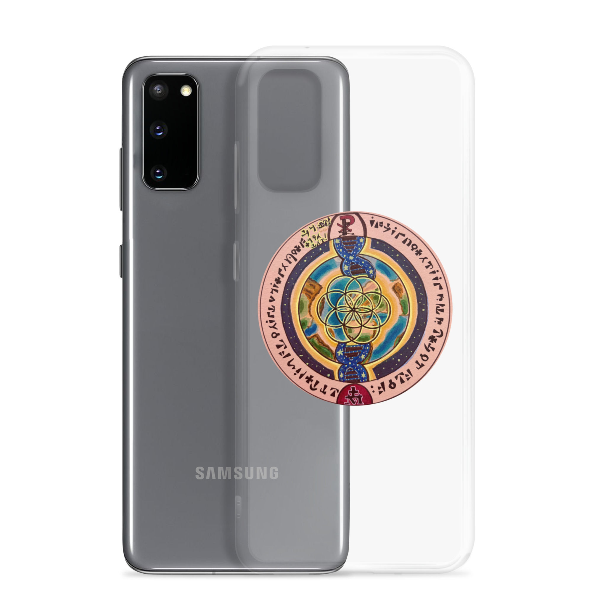 Coque transparente pour Samsung® - Vie Eternelle
