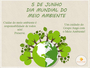05 de Junho- Dia mundial do Meio Ambiente