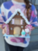 בית ממתקים מחומרי יצירה