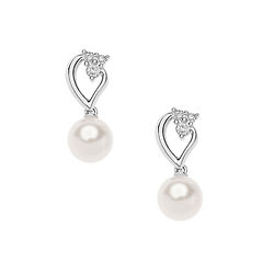 Oorbellen Parels in Goud van de Collectie Parels van Liefde Comete Sieraden