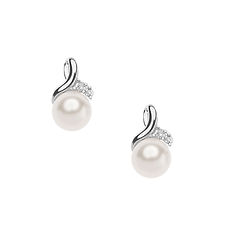 Oorbellen Parels in Goud van de Collectie Parels van Liefde Comete Sieraden