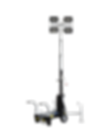 Barrow EVO HT-L is a light tower model that illuminates up to 7000 smq, manufactured by Italtower of Padua.