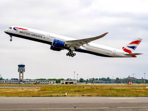 El Airbus A350 británico sufrió fugas hidráulicas