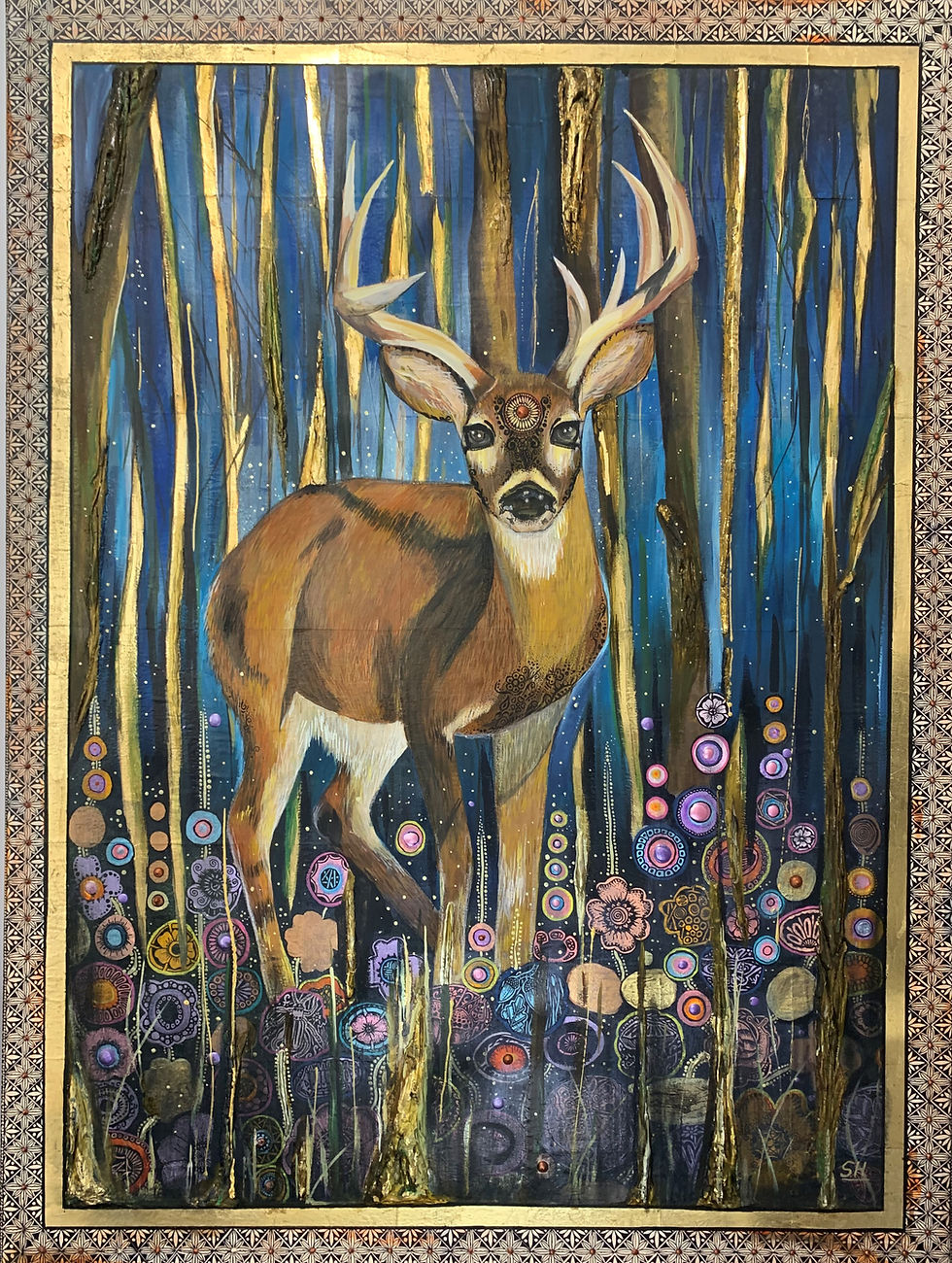 Into the wood (Original Art)