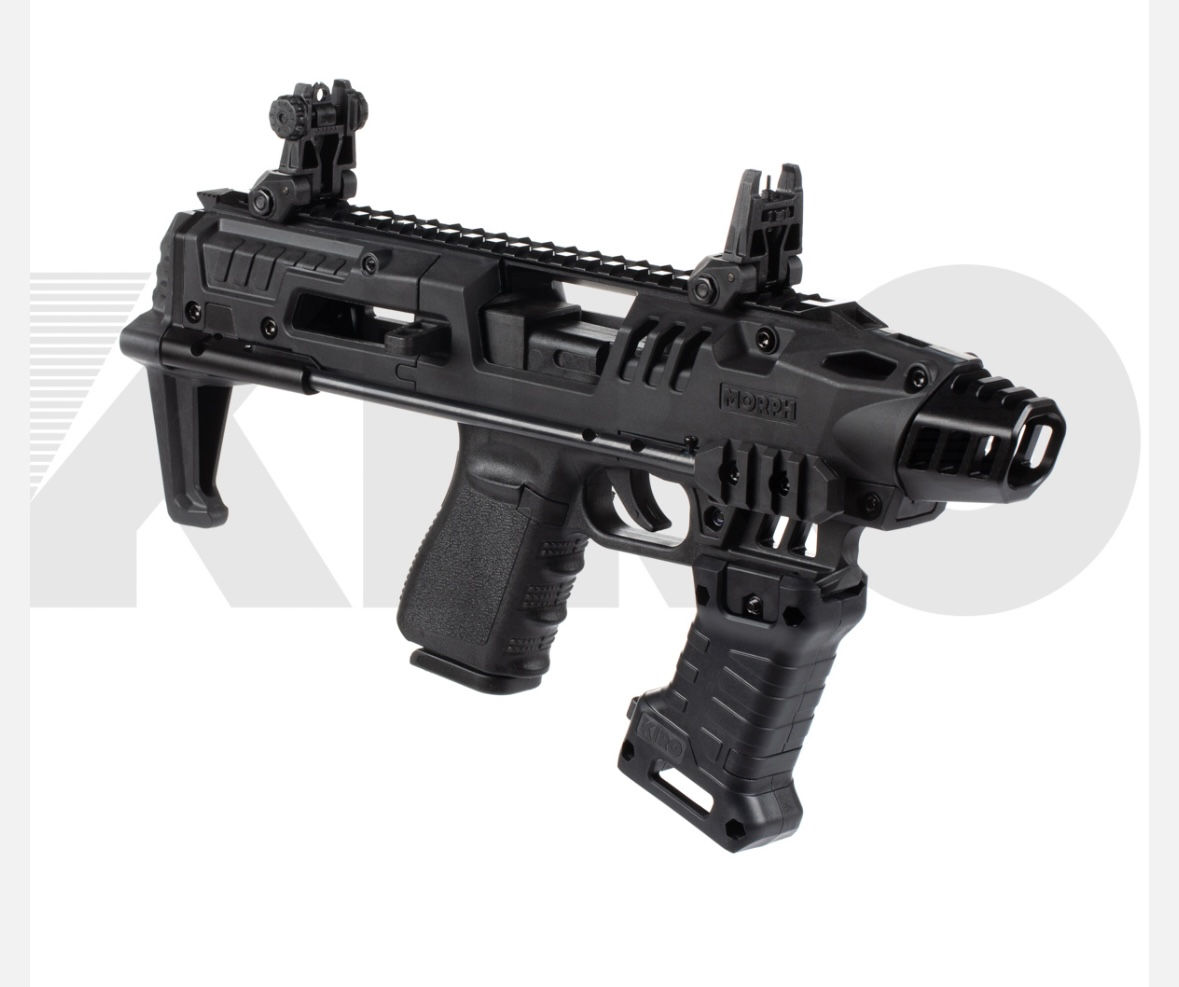 h - ערכת הסבה קומפקטית עם מנגנון קת קופצת - עבור גלוק 17 / 19 / 19X / 45 