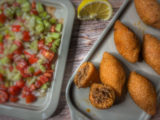 BOULETTES DE BOULGOUR FARCIES A LA VIANDE HACHEE : "içli köfte"