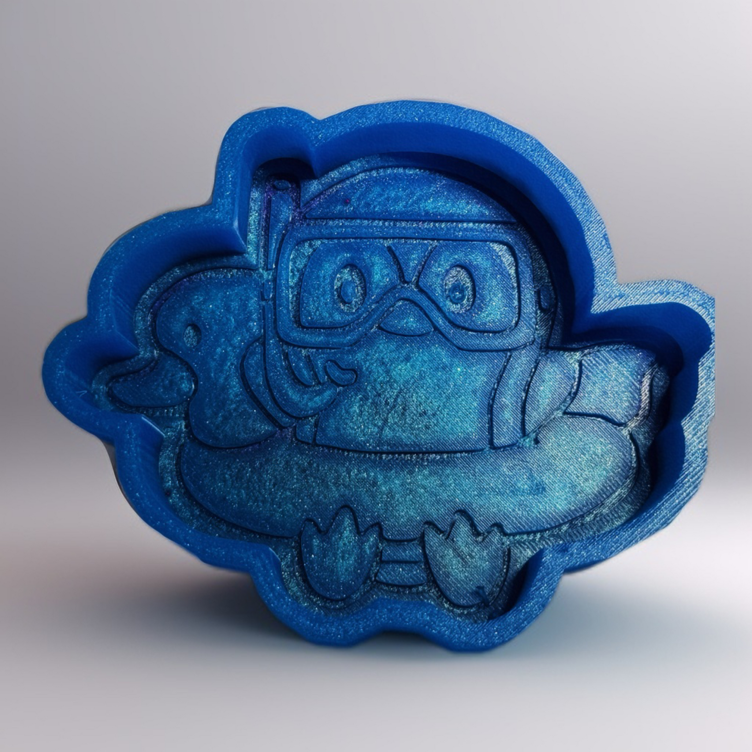 Penguin in Floaty Silicone mold