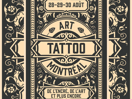 Art Tattoo Montréal 2026 poster