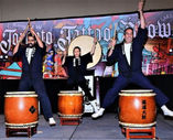 japanese Taiko drummers at the Toronto Tattoo Show