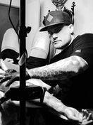 Portrait of tattoo artist Paul Tougas