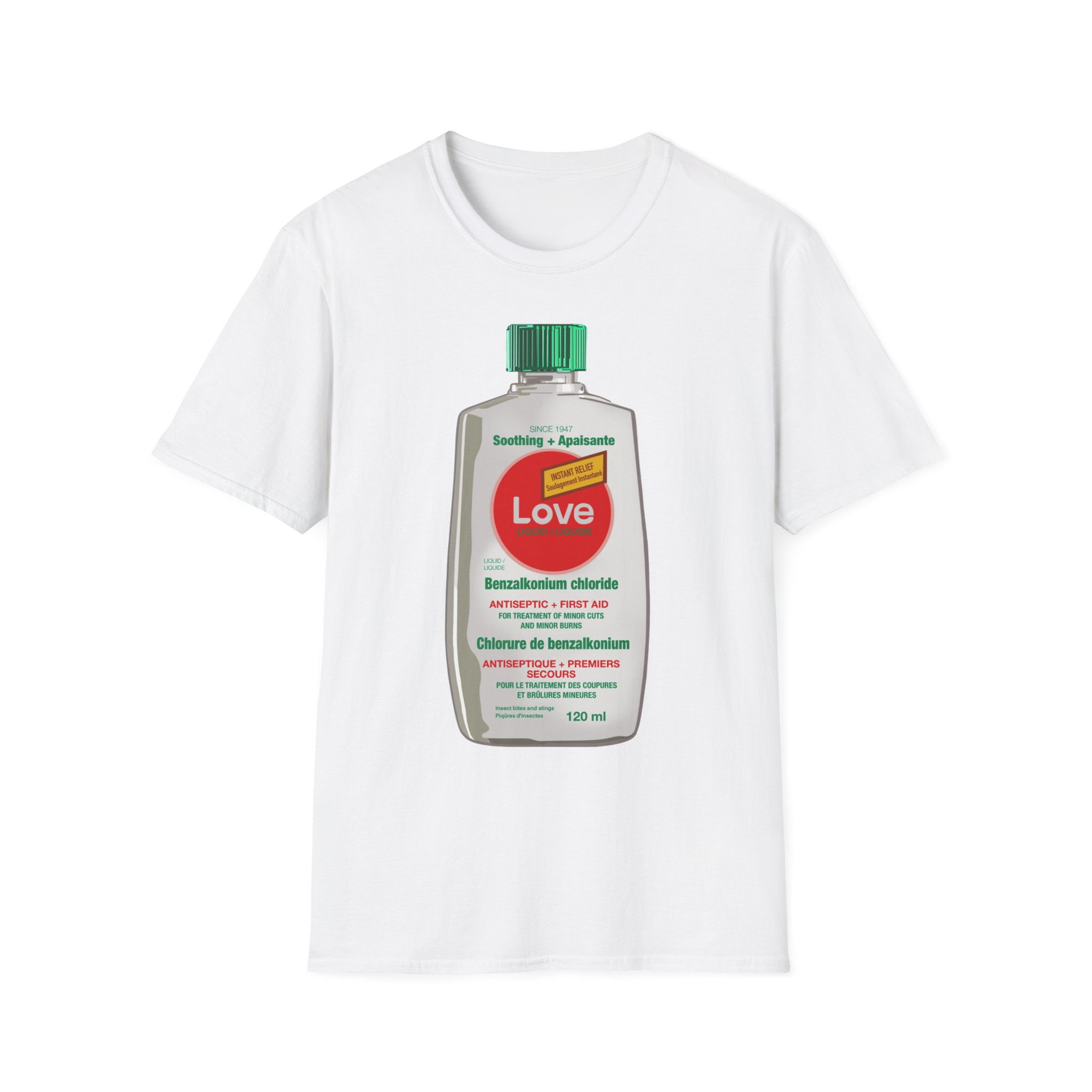 T-Shirt - Vintage Bactine Tattoo Artist History