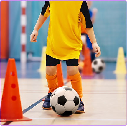 Indoor Soccer Enrichment Activity