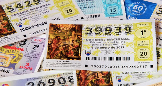 Christmas Lottery tickets - El Gordo
