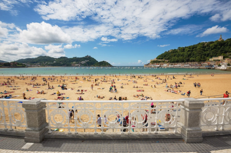 Playa De La Concha, San Sebastian