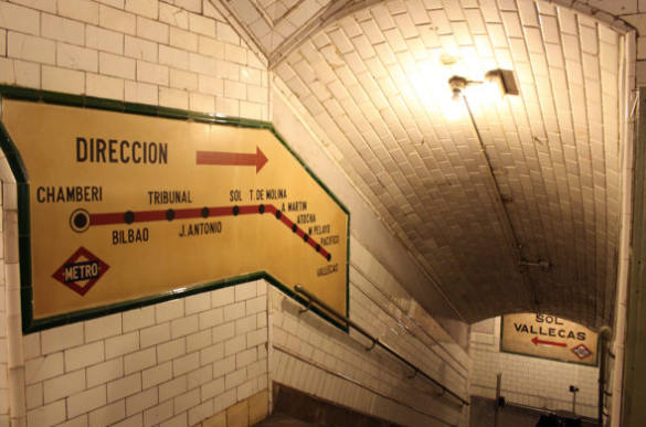 The Chamberí ´Ghost Station´
