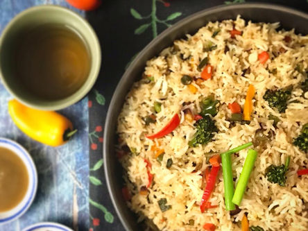 INDO - CHINESE FRIED RICE 