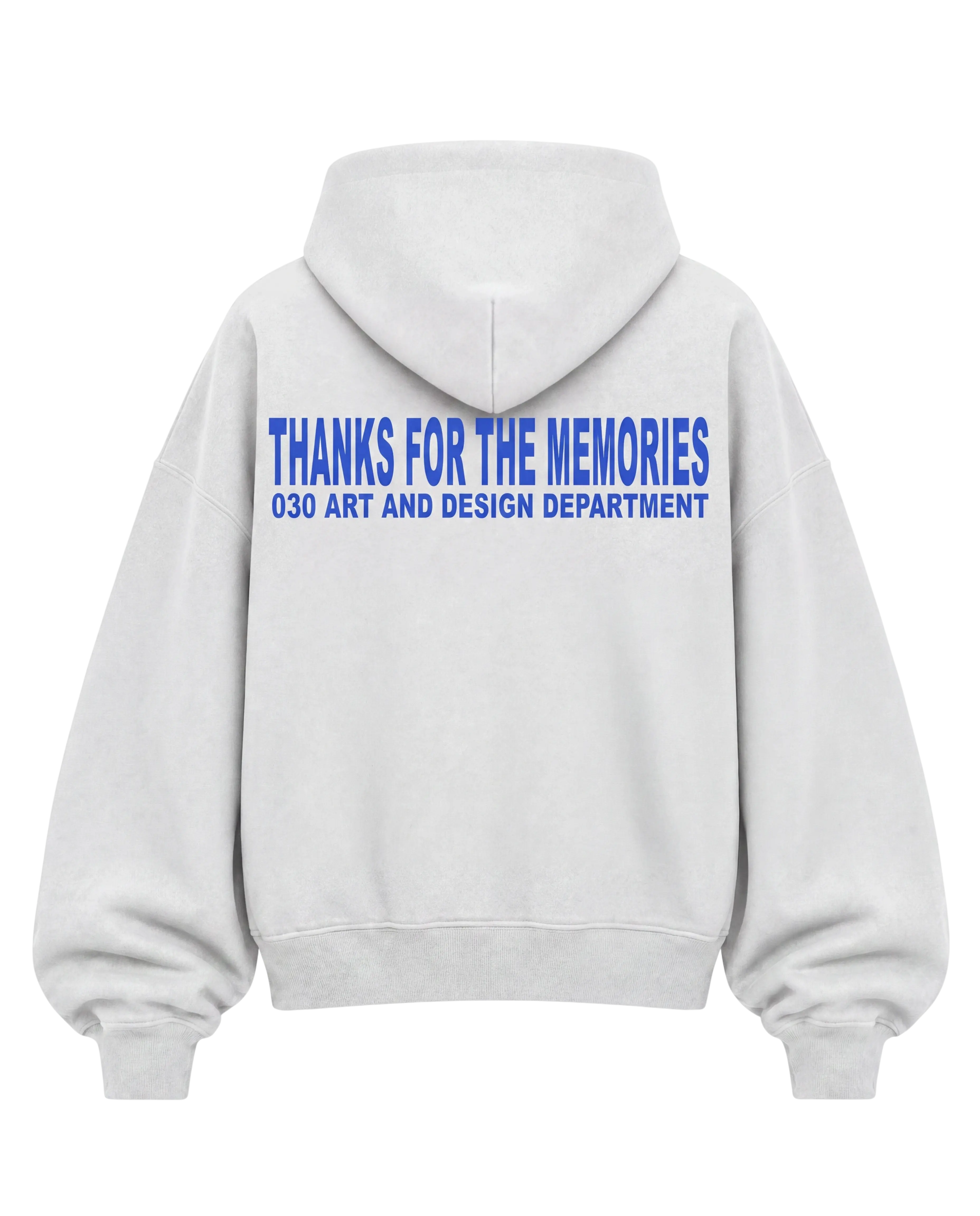 030 HOODIE HELLGRAU