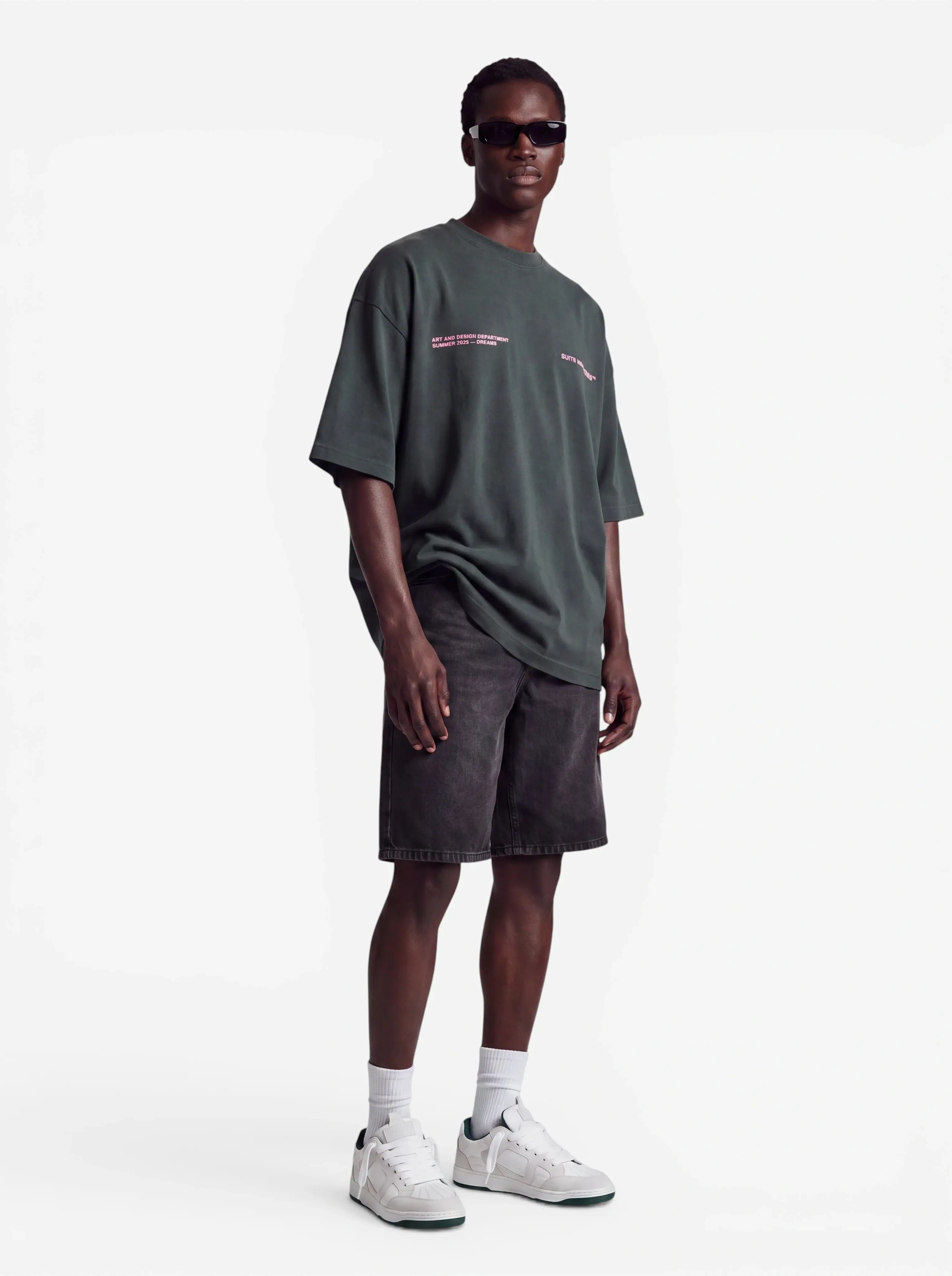 JUICE T-SHIRT DUNKELGRÜN