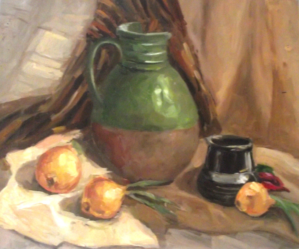 НАТЮРМОРТ С ЛУКОВИЦАМИ