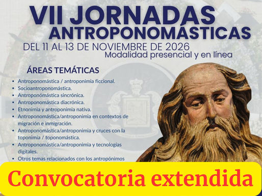 VII Jornadas Antroponomásticas
