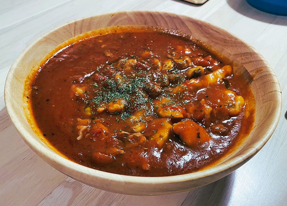 鶏肉のアラビアータ煮