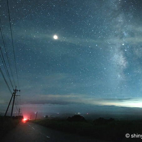ペルセウス座流星群の夜