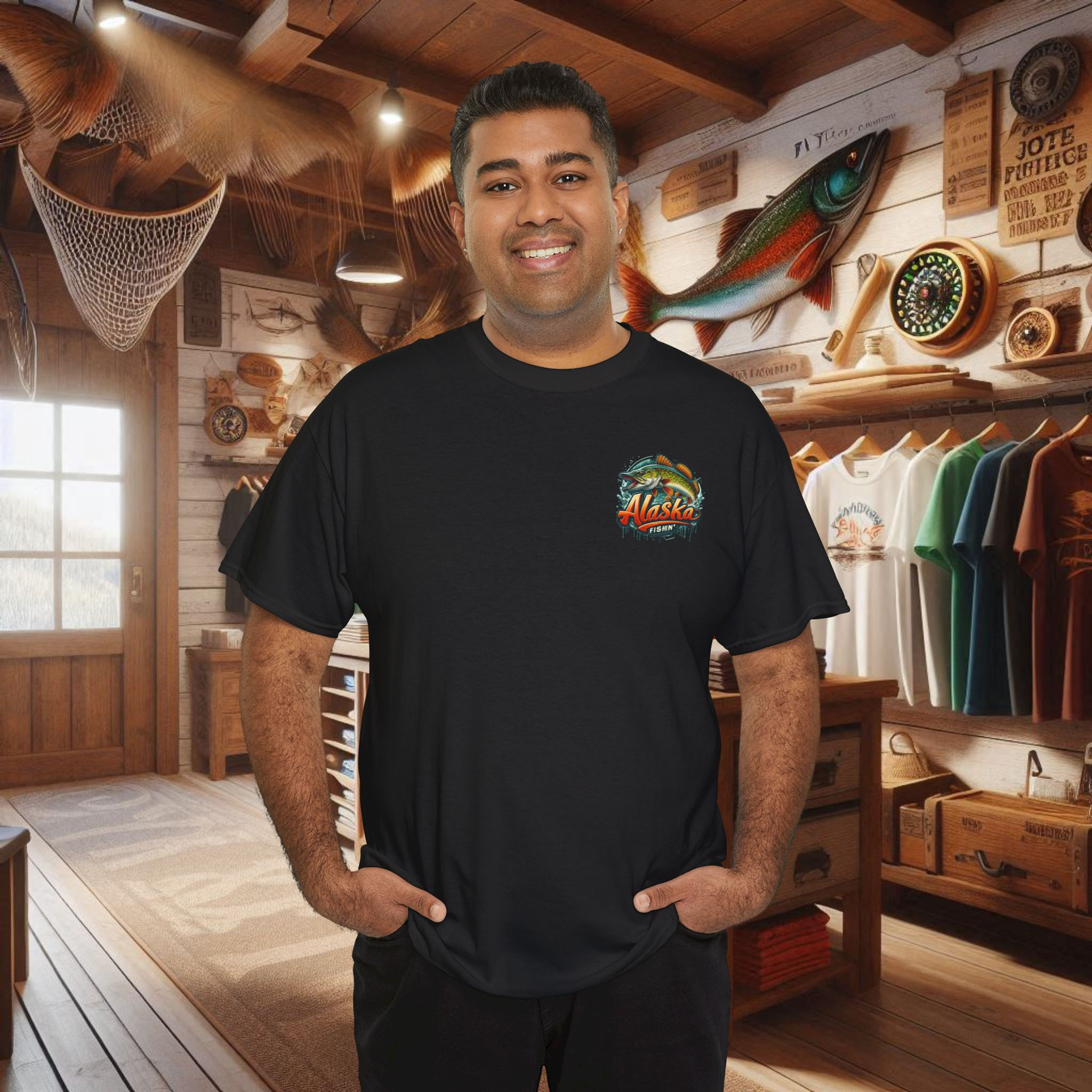 Alaska Fishin T-Shirt – Northern Pike Fishing Graphic Tee