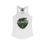 Thumbnail: White Alligator Alcatraz Women's Racerback Tank tops with logo, slim fit shirts, Wolf's Den Clothing.