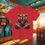 Thumbnail: Red shirt with bear graphic, Dayton beach background, Battle Bears Graphic Tees.