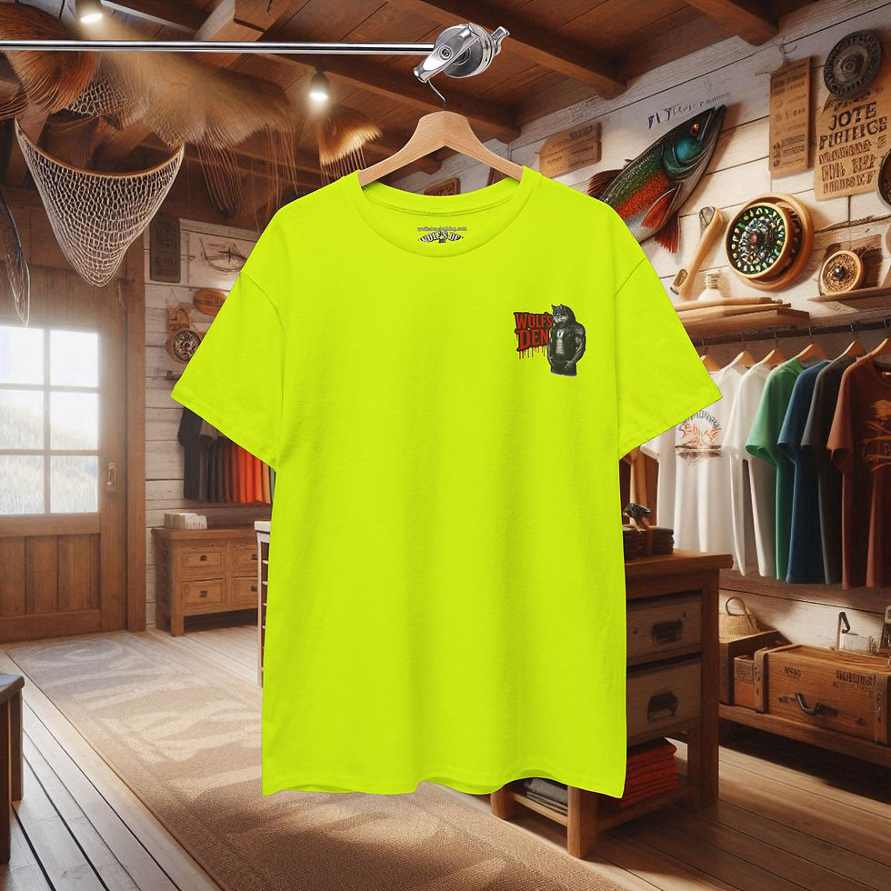 Thumbnail: Gone Fishin' Bass Graphic Tee — "Gone Fishin" Retro Fishing Shirt