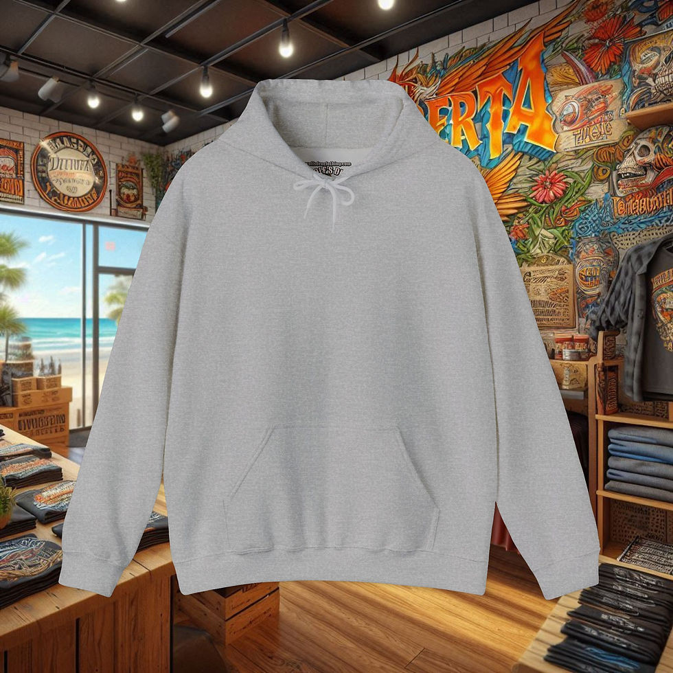 Thumbnail: Light grey Bass Assassin hoodie