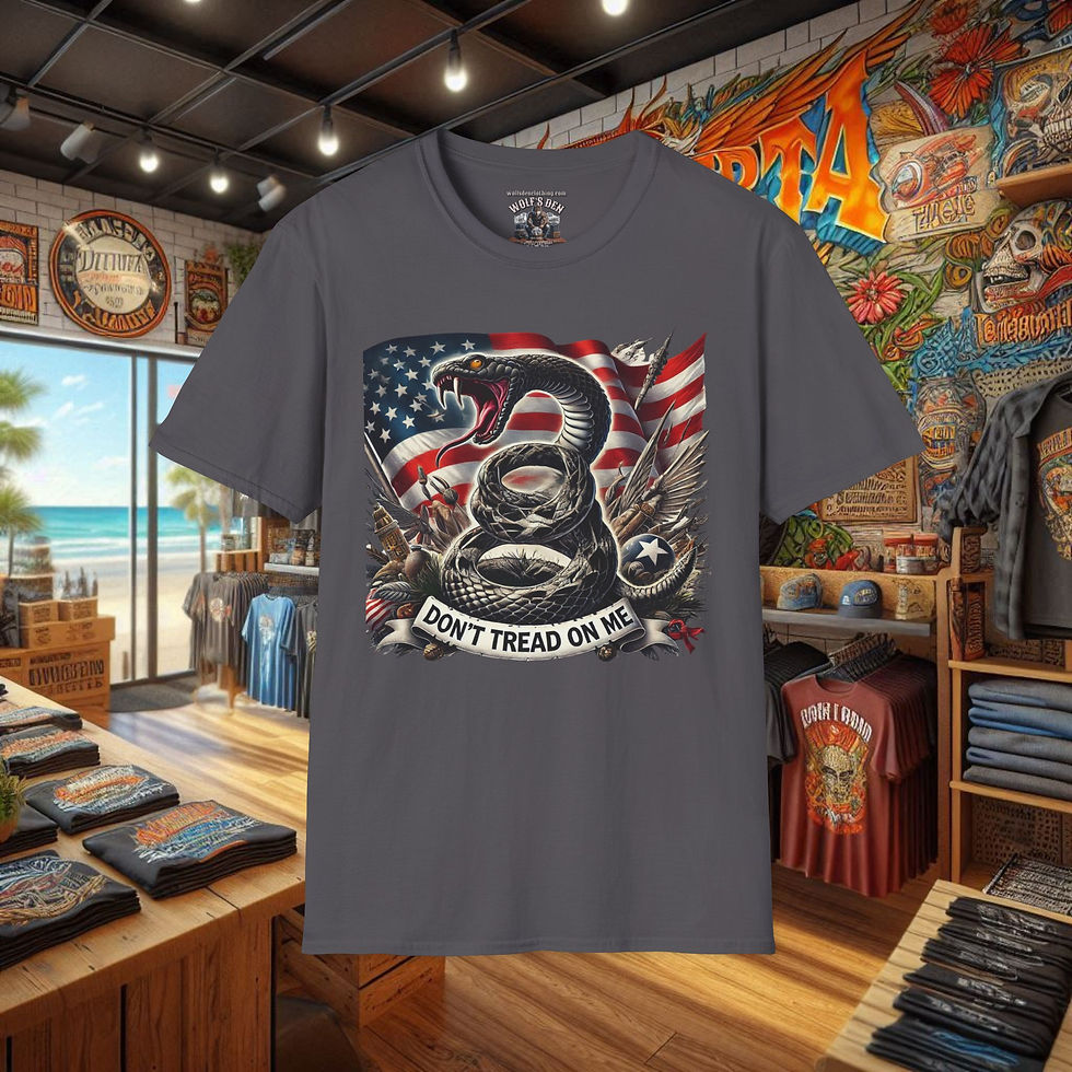 Thumbnail: 💥"Don't Tread on me" - "Freedom Isn’t Negotiable – 2A Graphic Tee" 