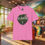 Thumbnail: Pink Alligator Alcatraz T-shirt for Women, shirts, tees, Novelty Apparel in retail store Everglades backdrop.