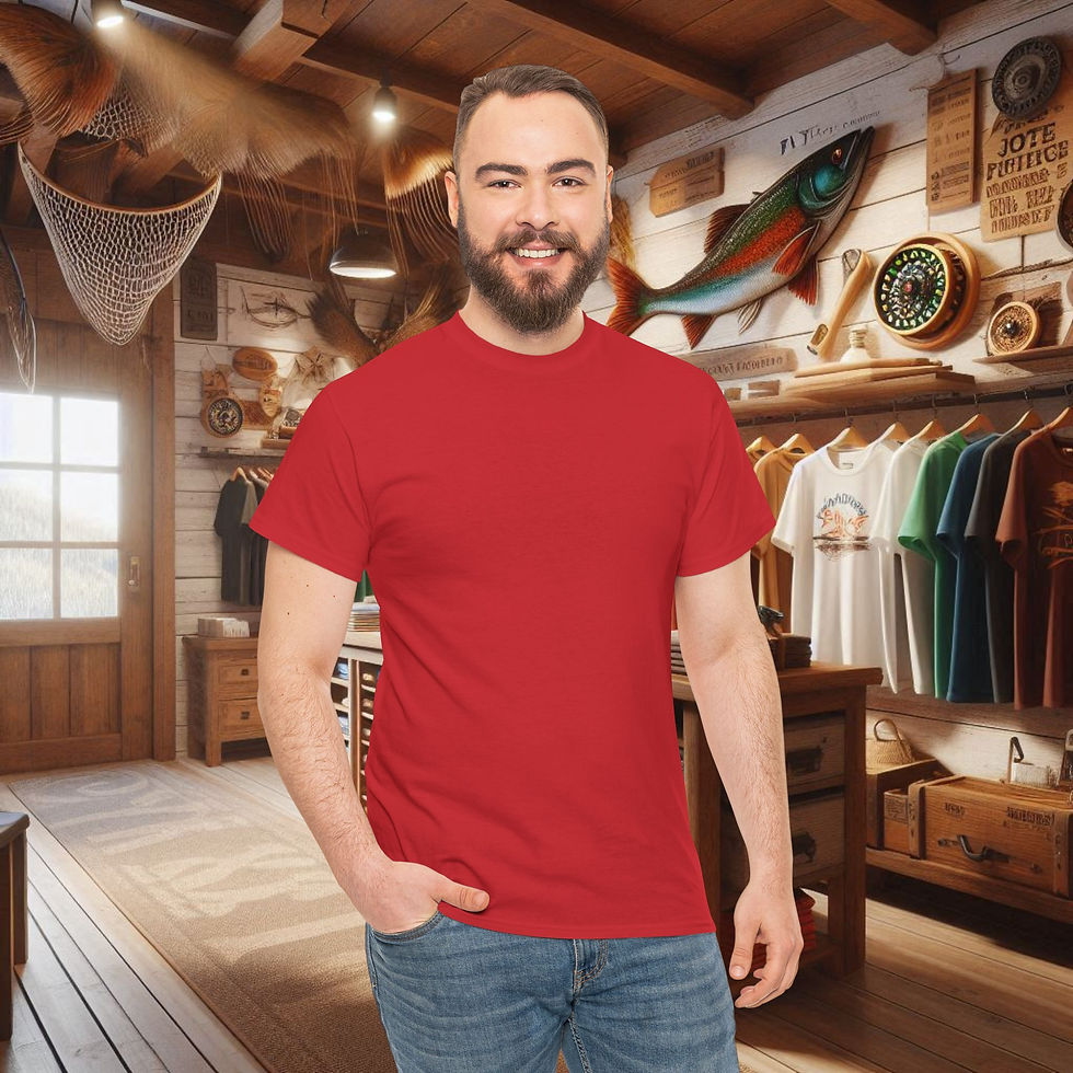 Thumbnail: Fishing T-Shirt — "Gone Fishin'" Retro Outdoor Graphic Tee