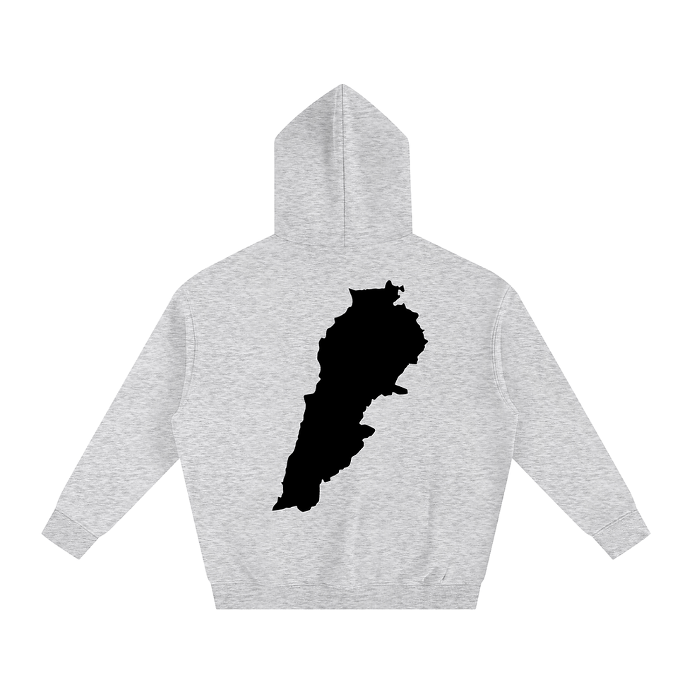 Thumbnail: Lebanon Outline Oversize Hoodie