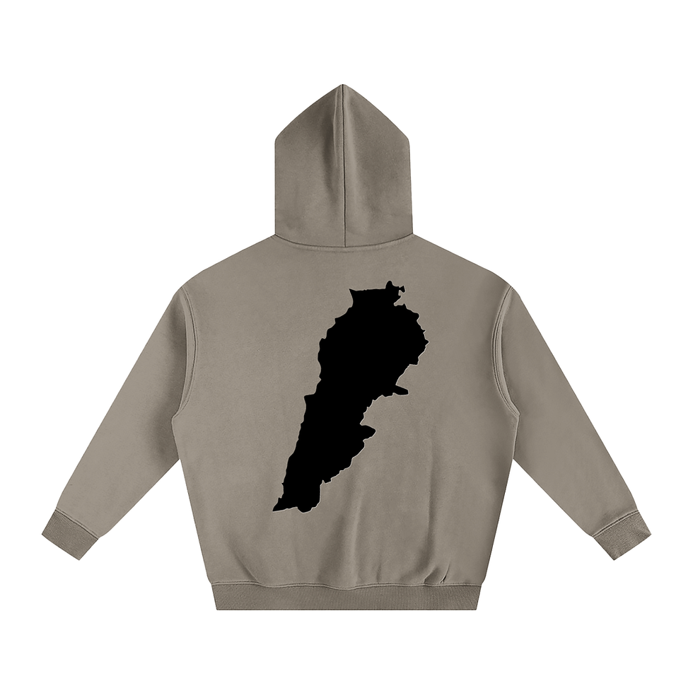Thumbnail: Lebanon Outline Oversize Hoodie