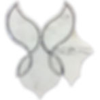 Thumbnail: Vivaldi Sino and Carrara 8X9 Polished Waterjet Pattern