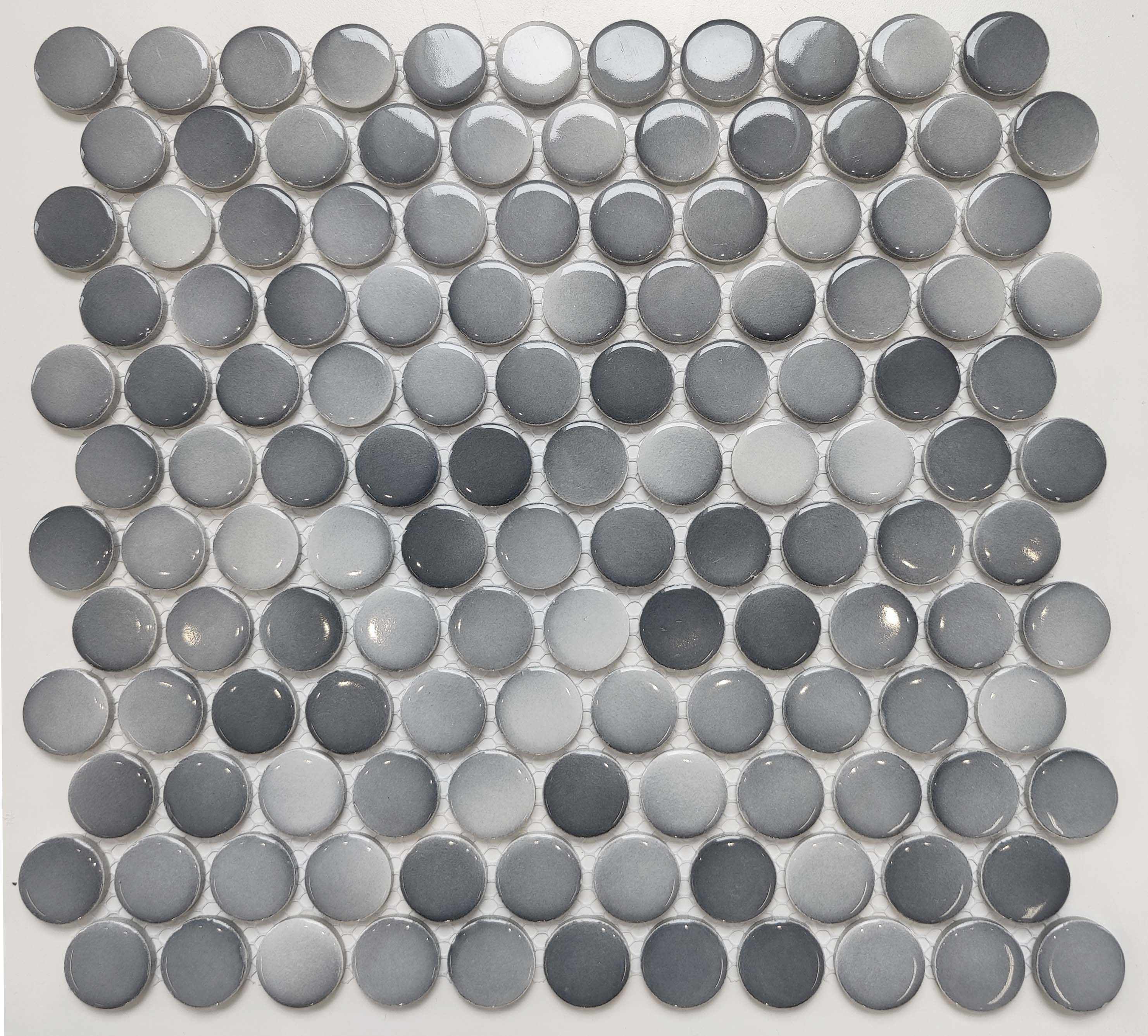 Large Penny Rounds Grey Shade