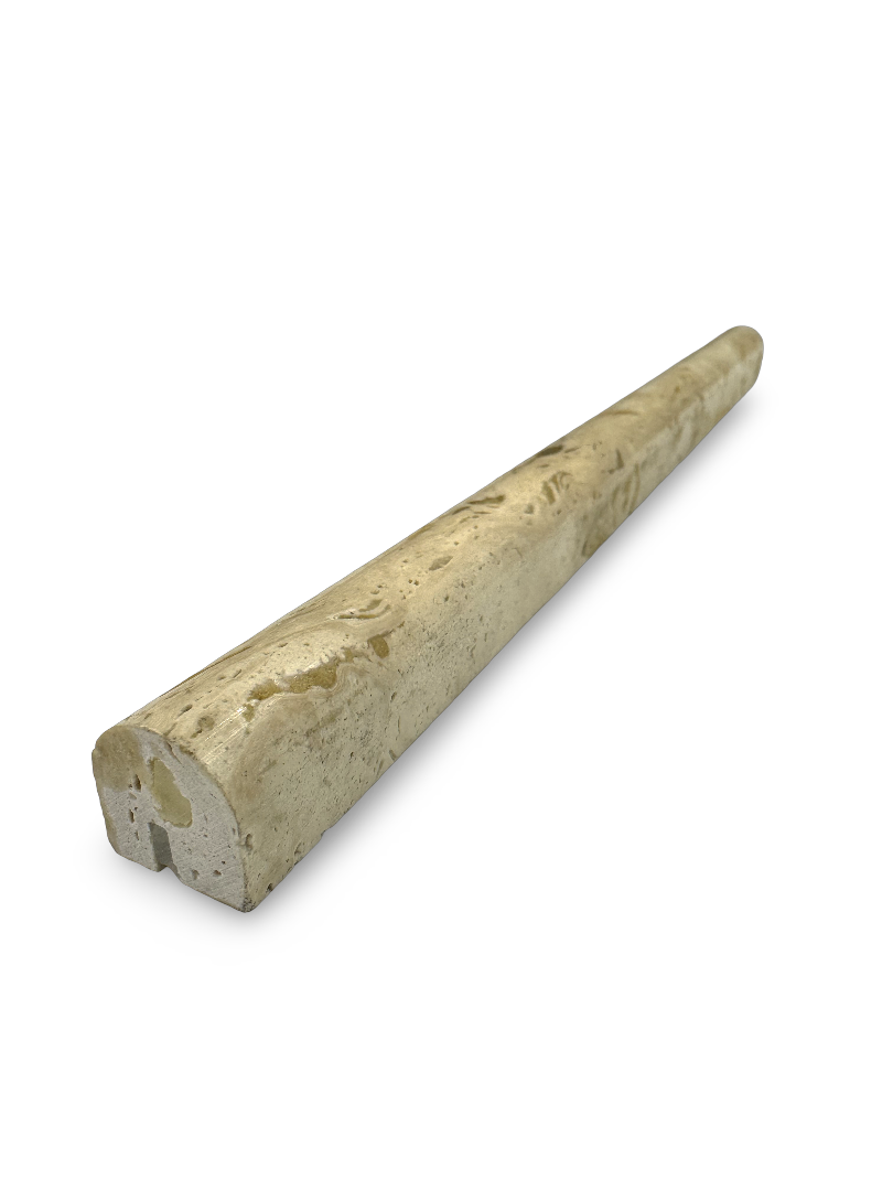 Barliner Travertine Chiaro Polished 0.5"X12"