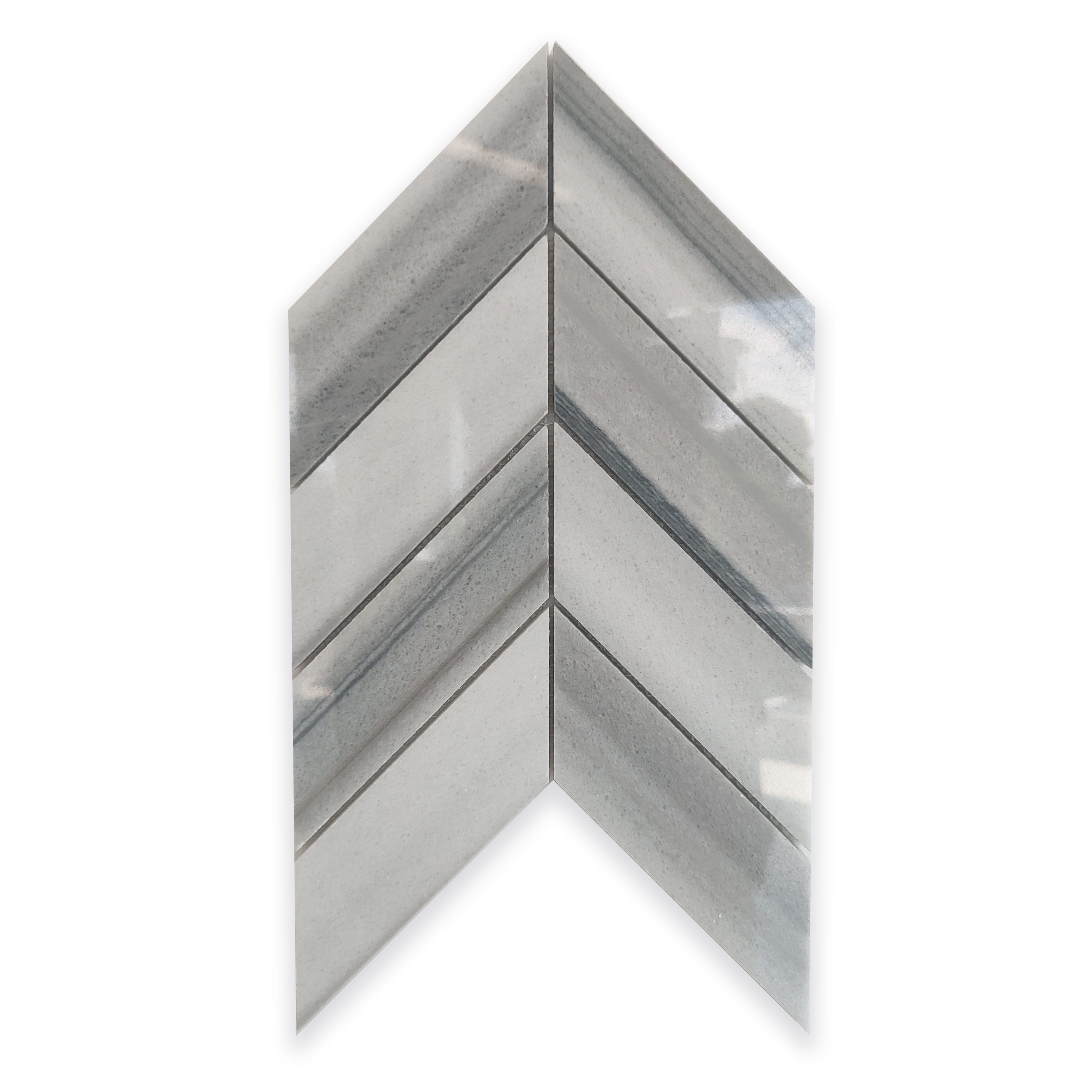 Chevron Eternity Polished 2"X6"