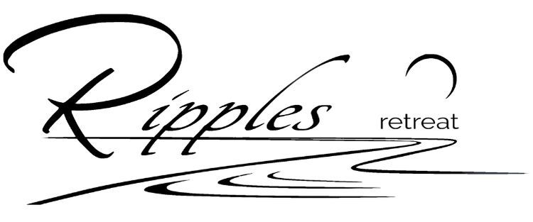 Ripples Retreat handrawn logo