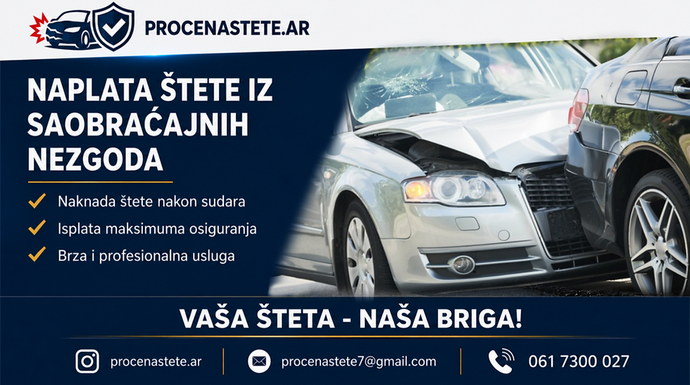 Procena stete i naplata od osiguranja